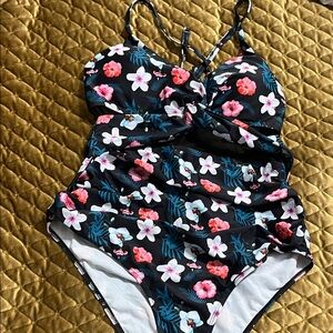 Floral Women’s One Piece Swimwear